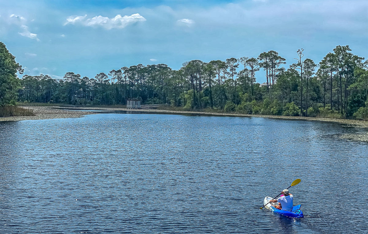 30A kayaking in the winter