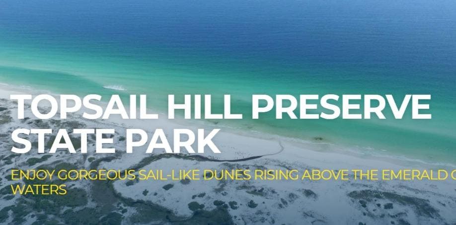 Topsail Hill Preserve State Park Santa Rosa Beach Florida